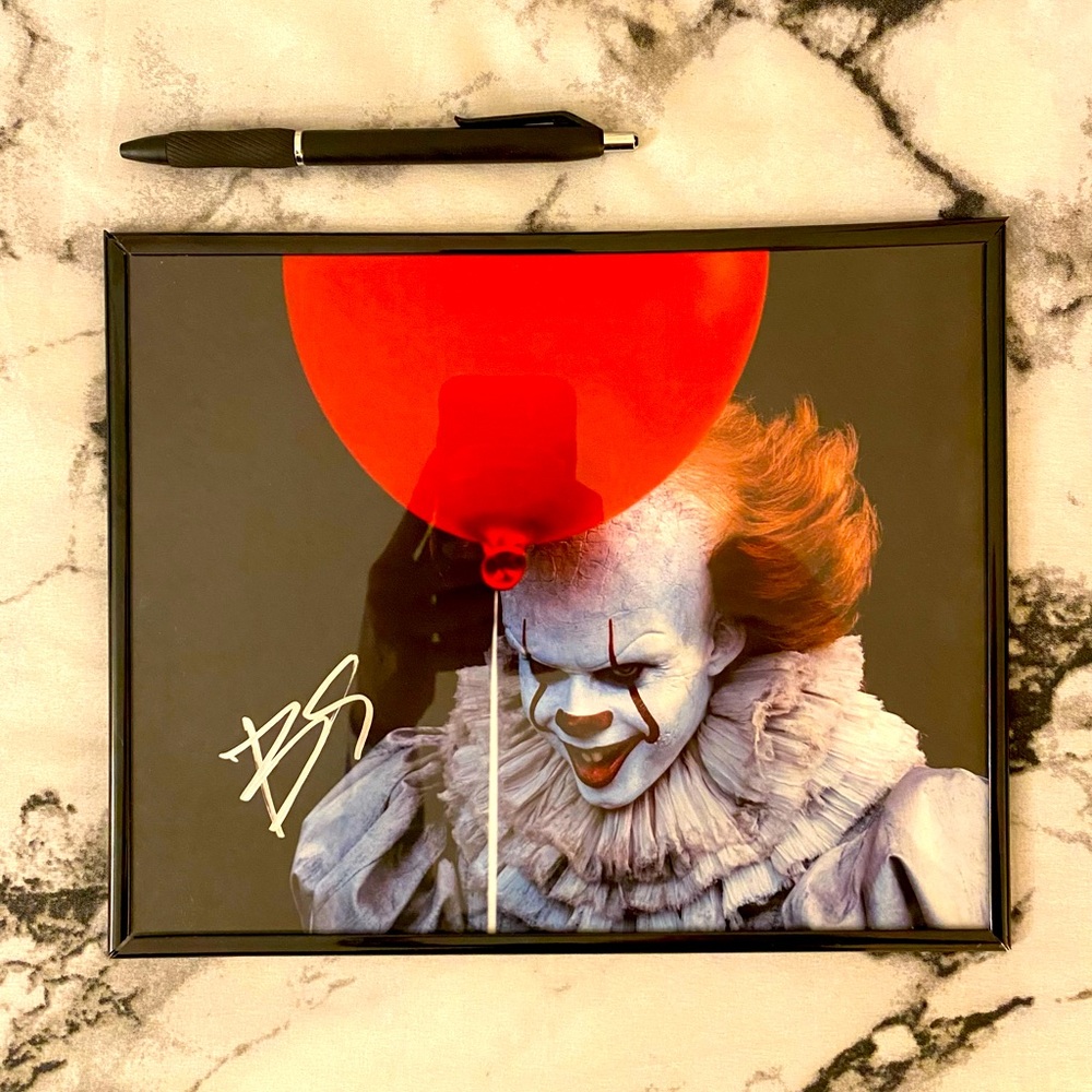 💎RARE💎 Original Pennywise Print Signed by Bill Skarsgard